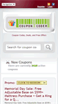 Mobile Screenshot of couponcoder.net